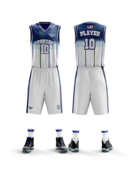 Reversible basketball uniform -08